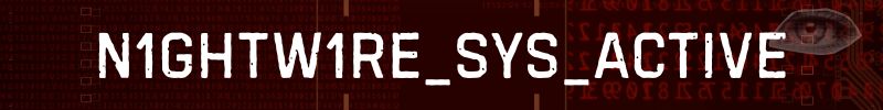 N1ghtw1re Collective Logo